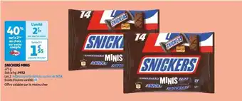 Auchan Snickers - minis offre