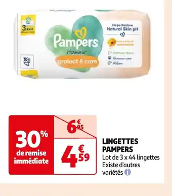 Auchan LINGETTES PAMPERS offre