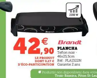 Hyper U Plancha offre