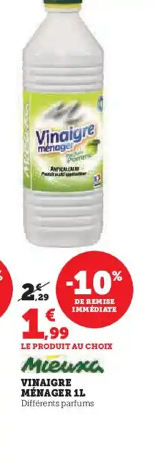 Hyper U VINAIGRE MÉNAGER offre