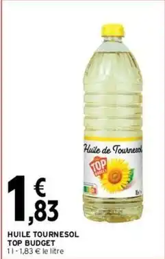 Intermarché Express Top budget - huile tournesol offre