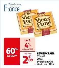 Auchan Le vieux - pane offre