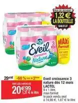 Migros Lactel - eveil croissance 3 nature dès 12 mois offre