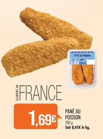 Match PANÉ AU POISSON offre