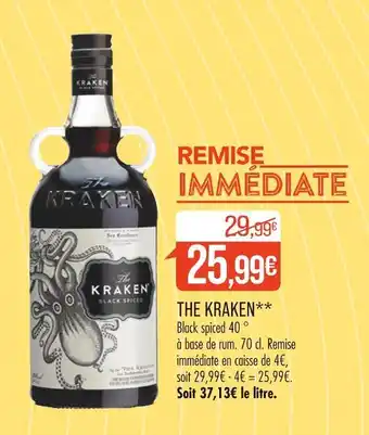 Match THE KRAKEN offre