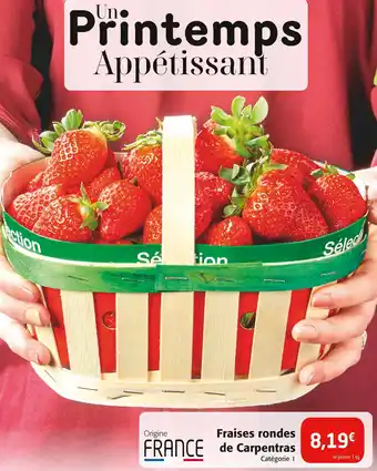 Colruyt Fraises rondes de Carpentras offre