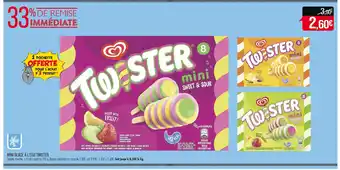 Match TWISTER MINI GLACE À L’EAU offre