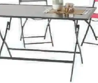 U Express TABLE RECTAGULAIRE PLIANTE BINIC offre