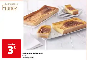 Auchan BANDE DE FLAN NATURE offre