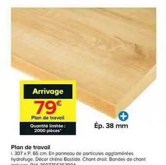 Castorama Plan De Travail offre