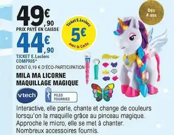 Mila Ma Licorne Maquillage Magique