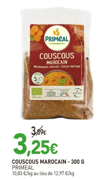 naturéO PRIMEAL COUSCOUS MAROCAIN offre
