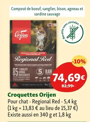 Maxi Zoo Orijen Croquettes offre