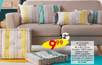 Stokomani LE COUSSIN DE SOL offre