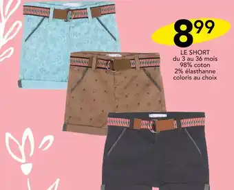 Stokomani Mes petits cailloux LE SHORT offre