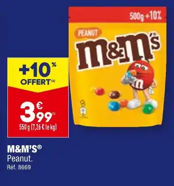 ALDI M&M’S Peanut offre