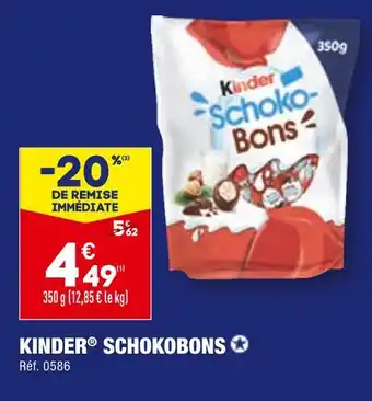 ALDI KINDER SCHOKOBONS offre