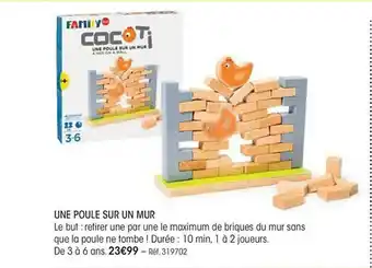 Une Poule Sur Un Mur Familybul