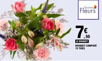 E.Leclerc BOUQUET COMPOSÉ 15 TIGES offre