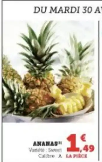 Super U ANANAS offre