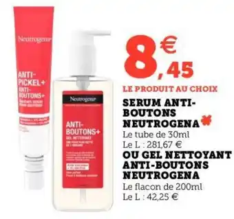 Hyper U SERUM ANTI- BOUTONS NEUTROGENA offre