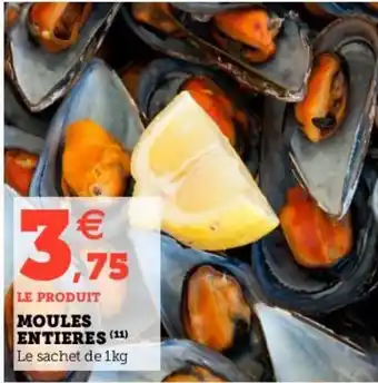 Hyper U MOULES ENTIERES (11) offre