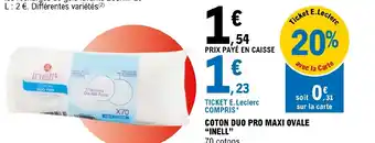 COTON DUO PRO MAXI OVALE "INELL"