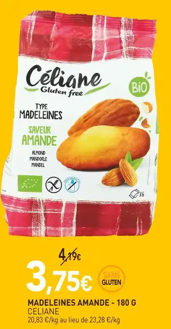 naturéO CELIANE MADELEINES AMANDE offre