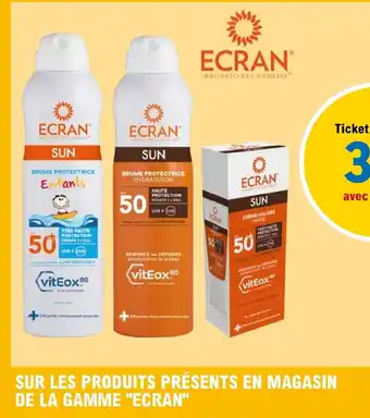 E.Leclerc SUR LES PRODUITS PRÉSENTS EN MAGASIN offre