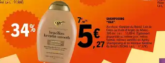 SHAMPOOING "OGX"