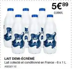 Costco Lait demi-écrémé offre