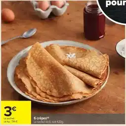Carrefour Blini - spécialité à tartiner offre