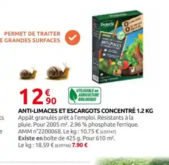 Rural Master ANTI-LIMACES ET ESCARGOTS CONCENTRÉ offre