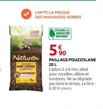 PAILLAGE POUZZOLANE 20 L