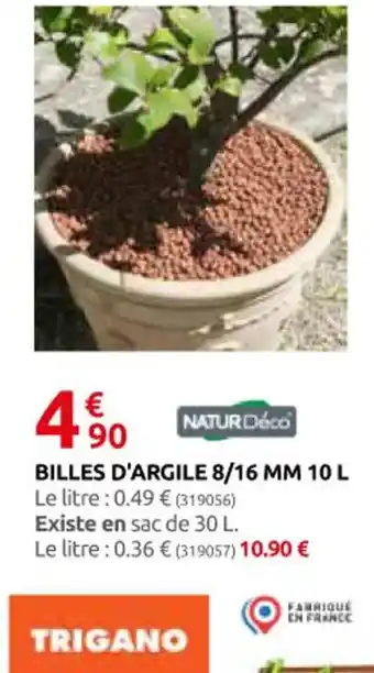 Rural Master BILLES D'ARGILE 8/16 MM 10 L offre