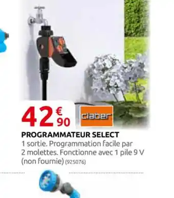 Rural Master PROGRAMMATEUR SELECT offre