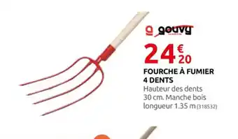 Rural Master FOURCHE À FUMIER 4 DENTS offre