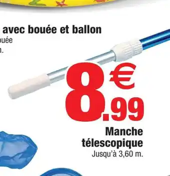 Bazarland Manche télescopique offre