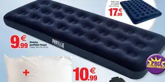 Bazarland Matelas gonflable floqué offre