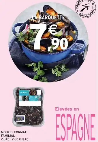 Intermarché Moules format familial offre