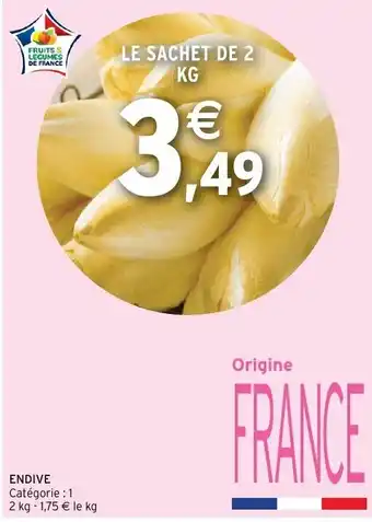 Intermarché Endive offre