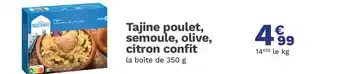 Picard Tajine poulet, semoule, olive, citron confit offre