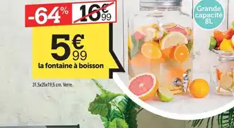 Centrakor la fontaine à boisson offre