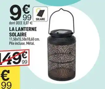 Centrakor LA LANTERNE SOLAIRE offre