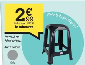 Centrakor le tabouret offre