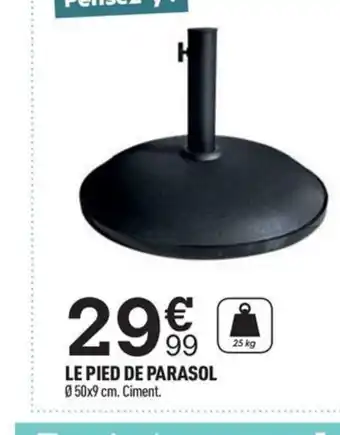 Centrakor LE PIED DE PARASOL offre