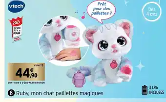 Intermarché Ruby Mon Chat Paillettes Magiques offre
