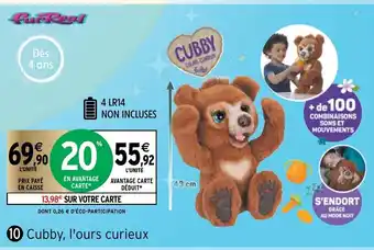Cubby, l'Ours Curieux