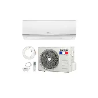 Bricomarché Pack Climatiseur réversible AIRTON - A Poser Soi-meme - 3500W - Readyclim 6M - WIFI offre