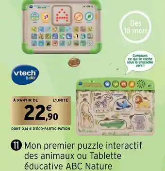 Mon Premier Puzzle Interactif Des Animaux Ou Tablette